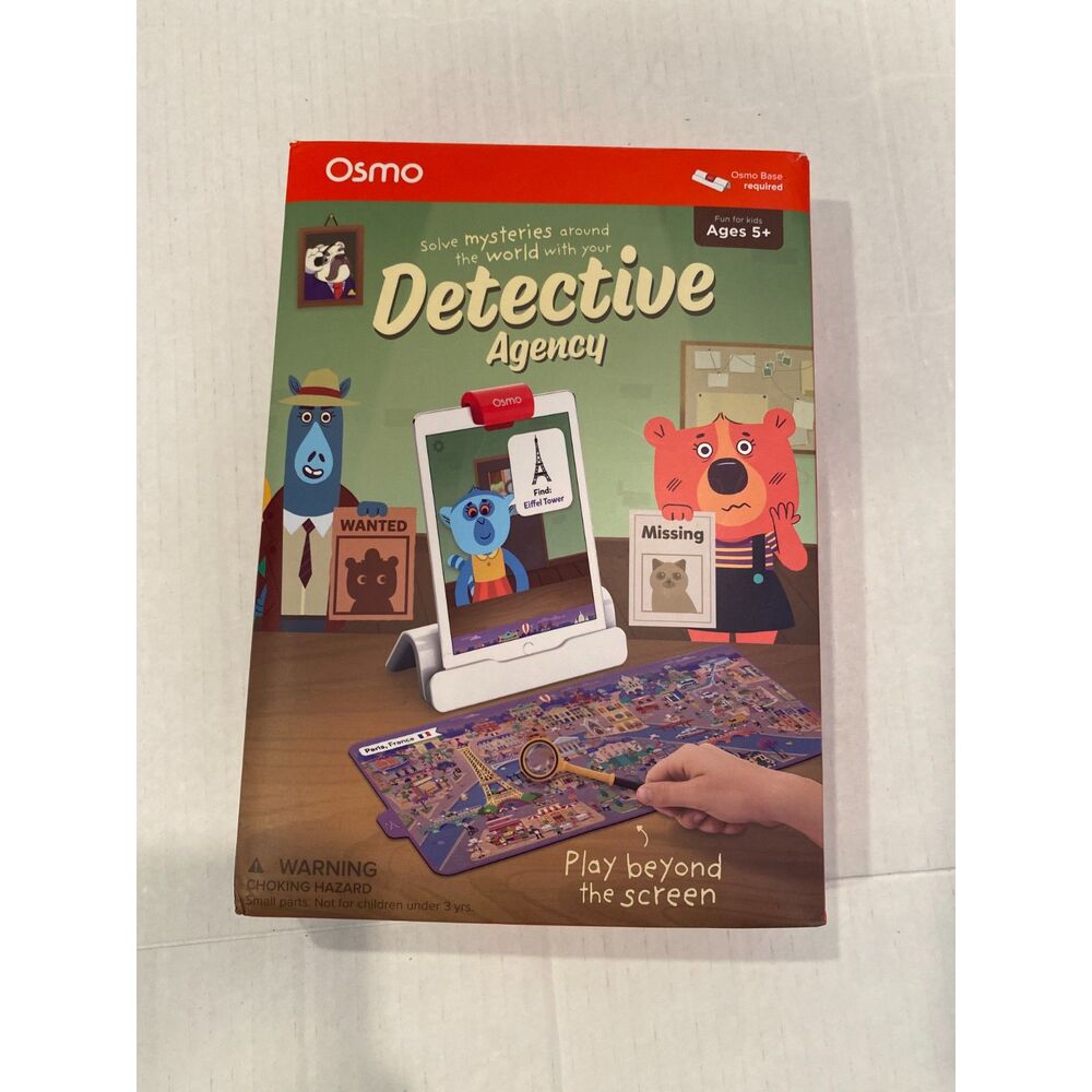 Osmo detective agency seek and find the game requires Osmo reflector & free app